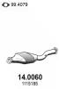ASSO 14.0060 (140060) Catalytic Converter