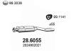 ASSO 28.6055 (286055) Middle Silencer
