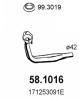 ASSO 581016 Exhaust Pipe