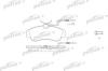 PATRON PBP1112 Brake Pad Set, disc brake