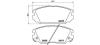 BREMBO P30031 Brake Pad Set, disc brake