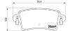 BREMBO P59040 Brake Pad Set, disc brake