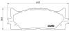 BREMBO P83117 Brake Pad Set, disc brake