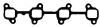 PAYEN JC399 Gasket, exhaust manifold