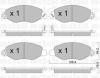 METELLI 2205360 Brake Pad Set, disc brake