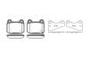 ROADHOUSE 201452 Brake Pad Set, disc brake