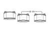 ROADHOUSE 266622 Brake Pad Set, disc brake