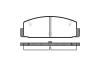 REMSA 017910 Brake Pad Set, disc brake
