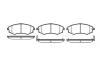 REMSA 031822 Brake Pad Set, disc brake