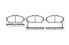 REMSA 0464.02 (046402) Brake Pad Set, disc brake