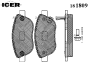 ICER 181809 Brake Pad Set, disc brake