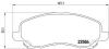 BREMBO P11026 Brake Pad Set, disc brake