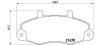 BREMBO P24032 Brake Pad Set, disc brake