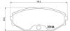 BREMBO P56052 Brake Pad Set, disc brake