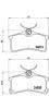 BREMBO P83084 Brake Pad Set, disc brake