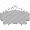 DELPHI LP1301 Brake Pad Set, disc brake