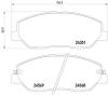 HELLA 8DB355012-371 (8DB355012371) Brake Pad Set, disc brake