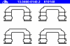 ATE 13.0460-0140.2 (13046001402) Accessory Kit, disc brake pads