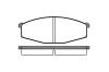 ROADHOUSE 212900 Brake Pad Set, disc brake