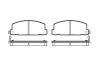 ROADHOUSE 218104 Brake Pad Set, disc brake