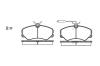 ROADHOUSE 226102 Brake Pad Set, disc brake
