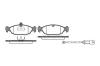 ROADHOUSE 239302 Brake Pad Set, disc brake