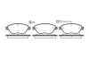 ROADHOUSE 285901 Brake Pad Set, disc brake