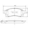 NIPPARTS J3602058 Brake Pad Set, disc brake