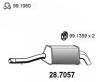 ASSO 28.7057 (287057) End Silencer