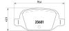 BREMBO P23064 Brake Pad Set, disc brake