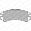 DELPHI LP671 Brake Pad Set, disc brake