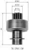 MAGNETI MARELLI 940113020336 Pinion, starter
