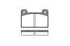 ROADHOUSE 201800 Brake Pad Set, disc brake