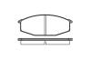 ROADHOUSE 211520 Brake Pad Set, disc brake