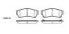 ROADHOUSE 2119602 Brake Pad Set, disc brake