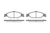REMSA 0760.00 (076000) Brake Pad Set, disc brake