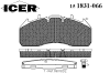 ICER 151831-066 (151831066) Brake Pad Set, disc brake