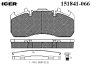 ICER 151841-066 (151841066) Brake Pad Set, disc brake