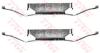 TRW PFK212 Accessory Kit, disc brake pads