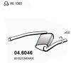 ASSO 04.6046 (046046) Middle Silencer