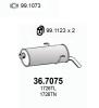 ASSO 36.7075 (367075) End Silencer