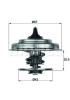 BEHR THERMOT-TRONIK TX1865D Thermostat, coolant