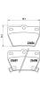 BREMBO P83057 Brake Pad Set, disc brake