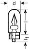 OSRAM 2845TSP Bulb, position-/outline lamp