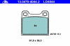 ATE 13.0470-4044.2 (13047040442) Brake Pad Set, disc brake