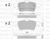 METELLI 2203370 Brake Pad Set, disc brake