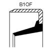 CORTECO 07016381B Shaft Seal, manual transmission