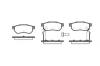 ROADHOUSE 223312 Brake Pad Set, disc brake