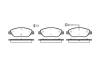 ROADHOUSE 286001 Brake Pad Set, disc brake