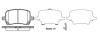ROADHOUSE 2108912 Brake Pad Set, disc brake